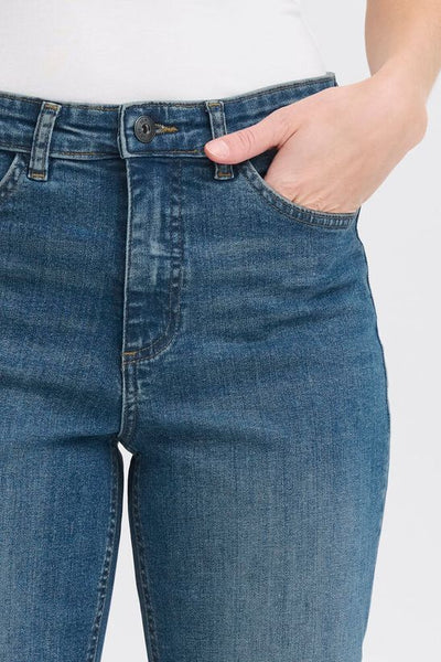 ICHI IHTWIGGY RAVEN Jeans-Mid blue