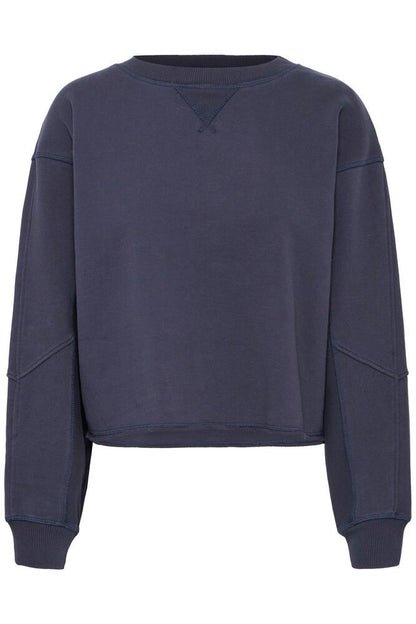 ICHIIHMARDES SWEATER Dark navy
