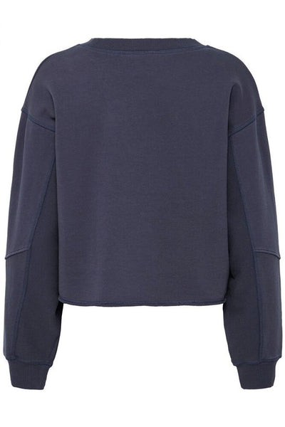 ICHIIHMARDES SWEATER Dark navy
