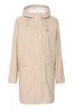 ICHI IHTAZI  HOODED JACKET Nature