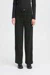 ICHI IHKATE WOOLLEY check trouser