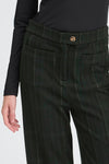 ICHI IHKATE WOOLLEY check trouser