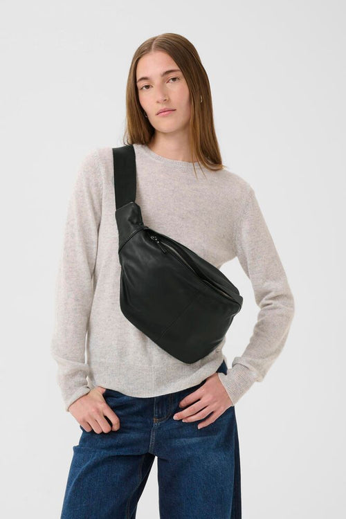 Inwear AvikIW   Bumbag  black leather