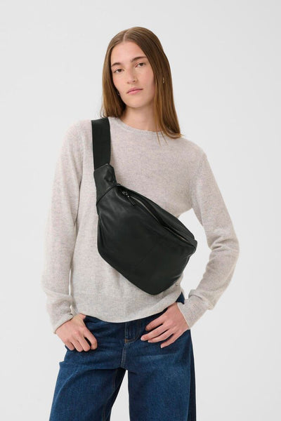 Inwear AvikIW   Bumbag  black leather