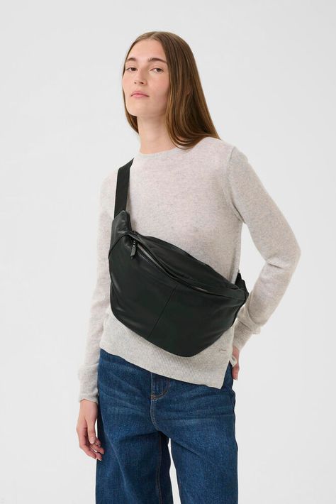 Inwear AvikIW   Bumbag  black leather