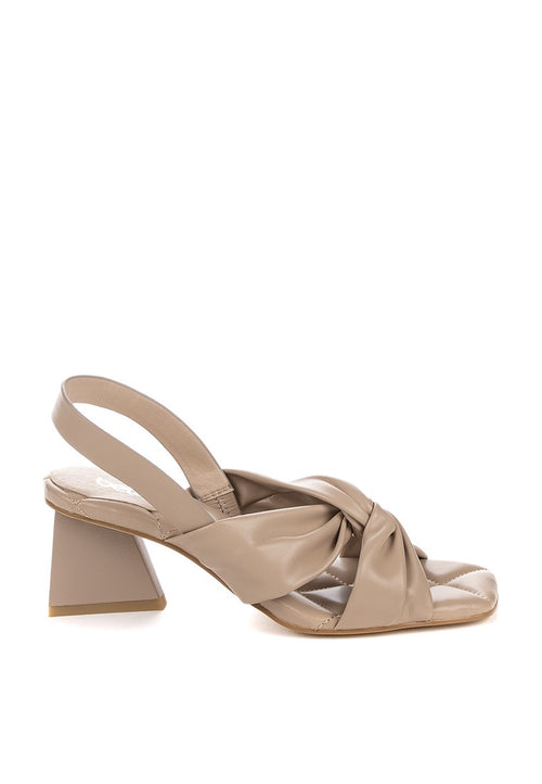 Betsy knot front Sandal