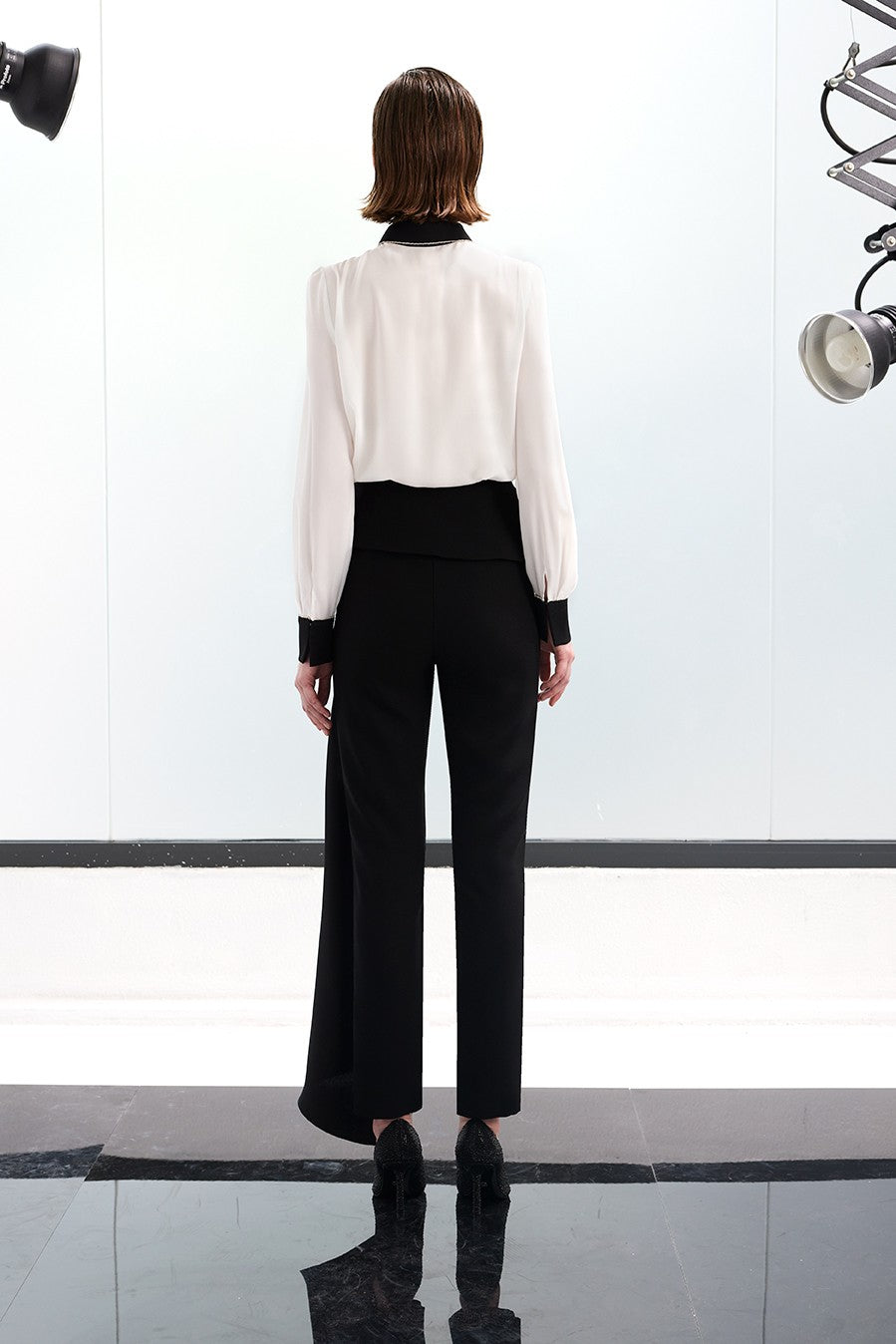 Carla Ruiz 50030 bicolor shirt