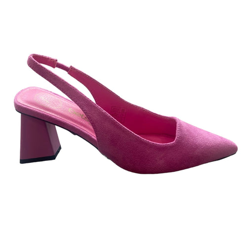 Betsy Pointed Toe Sling Back Pink