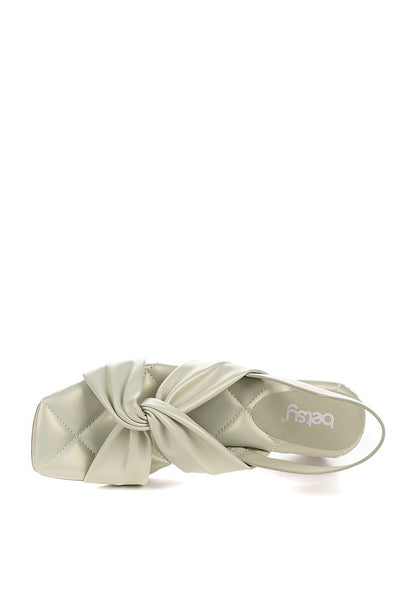 Betsy knot front Sandal