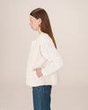 Grace & Mila Sinatra Ecru sleeveless jacket