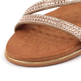 Lunar Jazmine Wide fit Sandal  ROSE GOLD