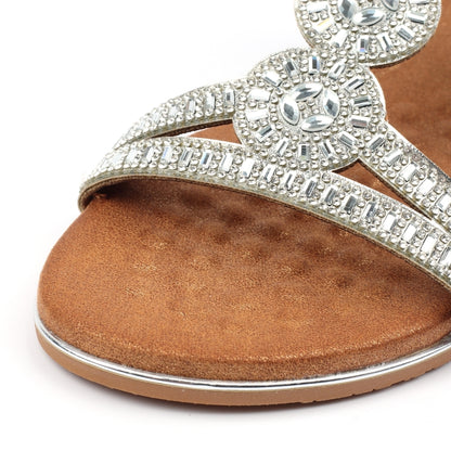 Lunar Jordan Wide fit sandal SILVER