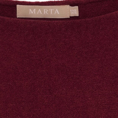 Marta Mdc elderflower knit 30003 Bordeaux