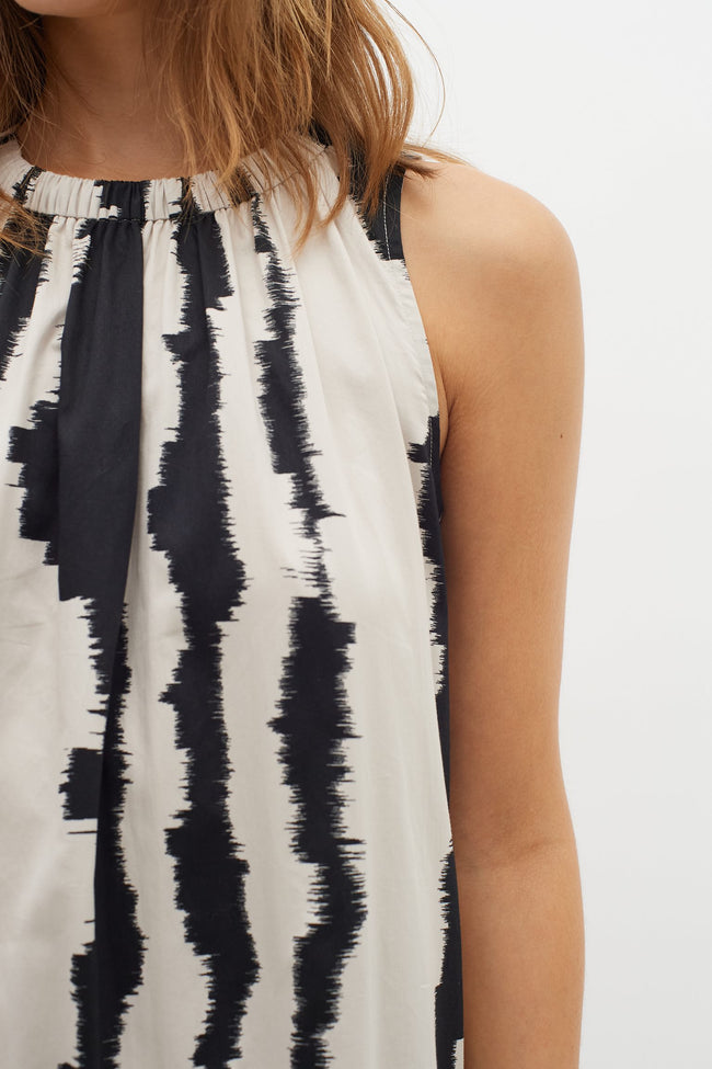 INWEAR Jenny Dress Scratch stripe Print