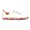 Lunar Padstow Lea White plimsole