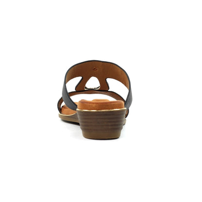 Lunar Paradise wedge sandal BLACK