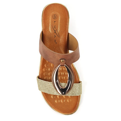Lunar Porto brown sandal