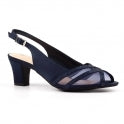 Lunar Priscilla elegance slingback -  Navy