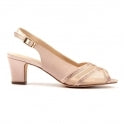 Lunar Priscilla elegance slingback -  Nude