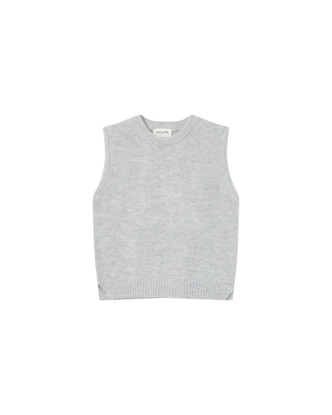 Grace & Mila Say Gris sleeveless sweater