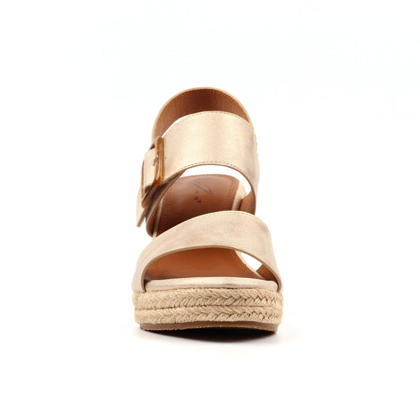 Lunar Rochester Wedge sandal GOLD