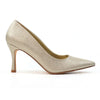 Lunar Romance  Gold court shoes