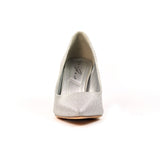 Lunar Romance Silver court shoes