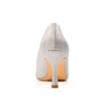 Lunar Romance Silver court shoes