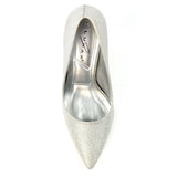 Lunar Romance Silver court shoes