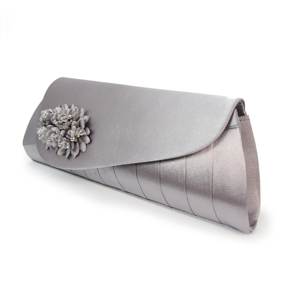 Lunar  Sabrina corsage handbag  Dark grey