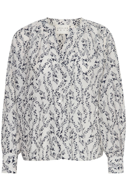 ATELIER RÊVE IRTHEA SHIRT Thea Flower print