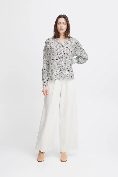 ATELIER RÊVE IRTHEA SHIRT Thea Flower print
