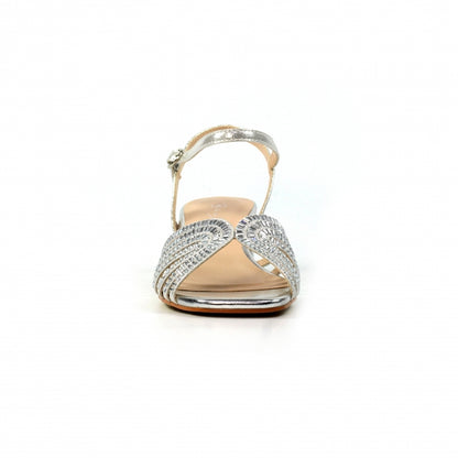 Lunar Twinkle Block heel silver
