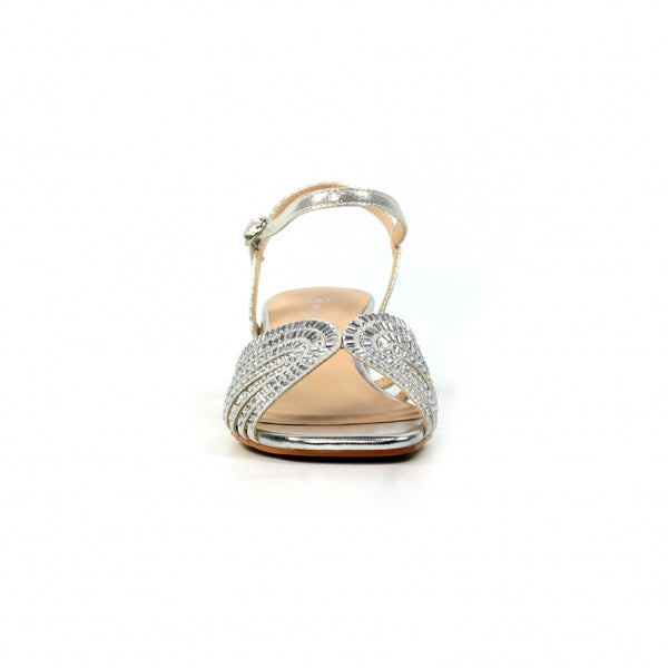 Lunar Twinkle Block heel silver