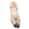 Lunar Twinkle Block heel silver