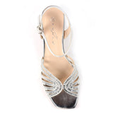 Lunar Twinkle Block heel silver