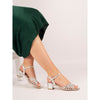 Lunar Twinkle Block heel silver