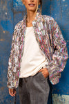 Gold and Silver Candice Sequin Jacket