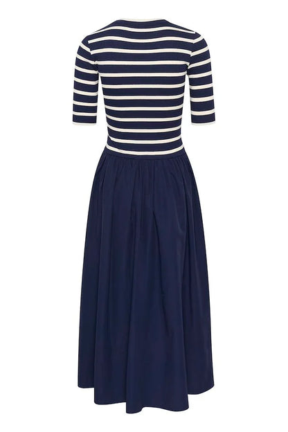 INWEAR Dagnama Dress Midnight Stripe