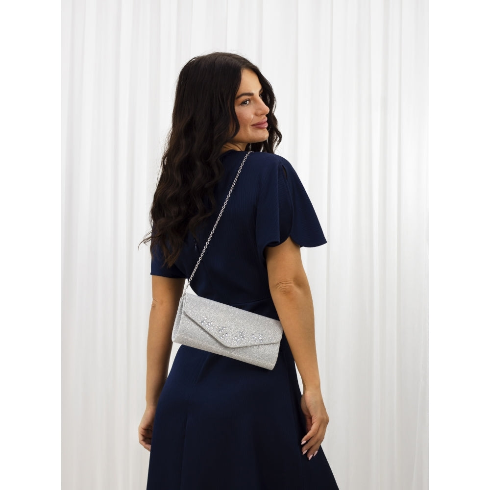 Lunar Willow  handbag Silver