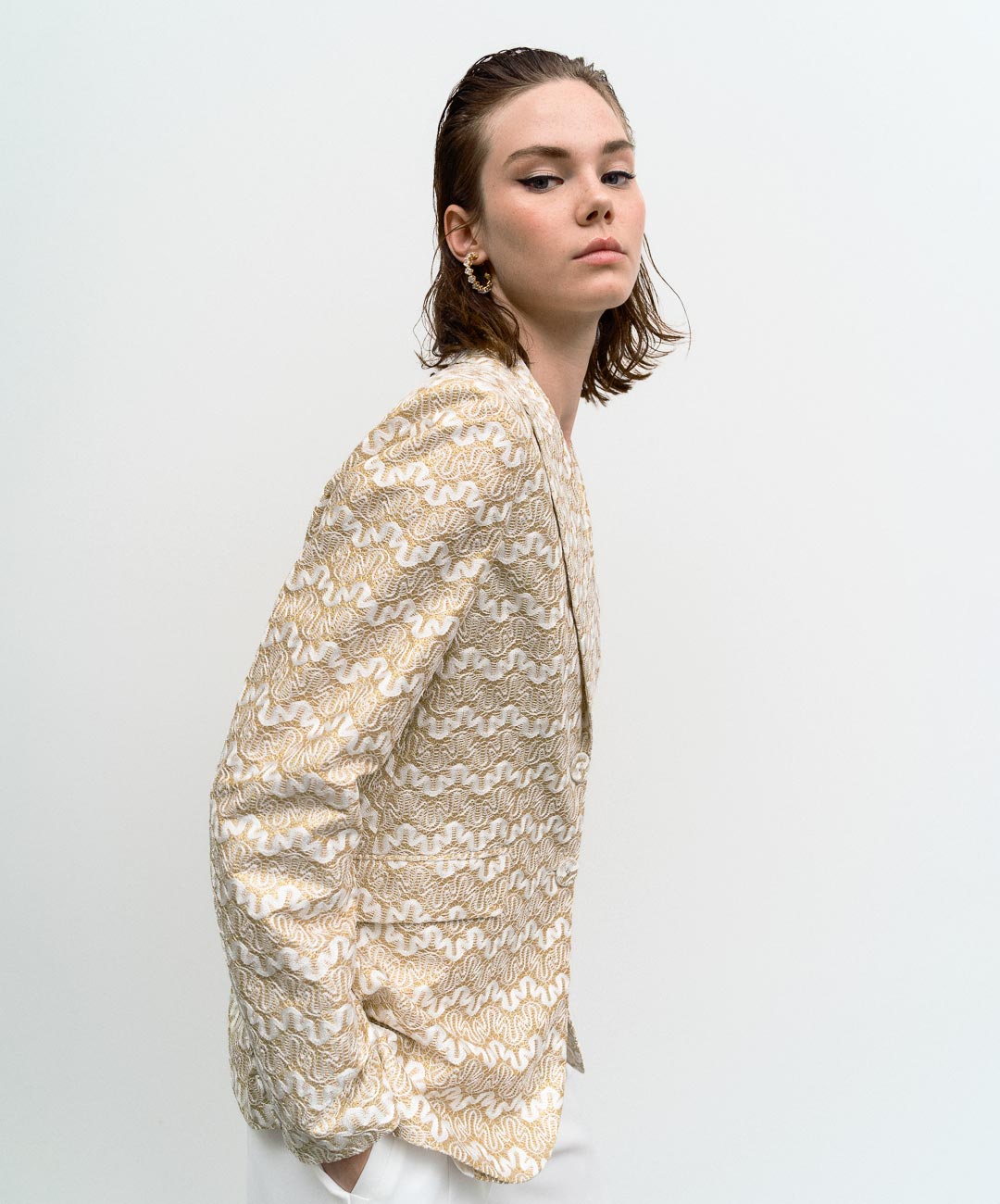 ACCESS 1017 Lurex blazer