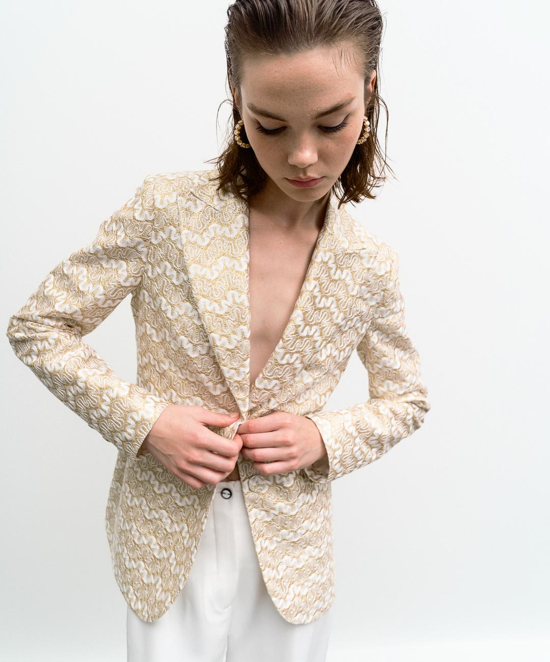 ACCESS 1017 Lurex blazer