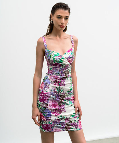 ACCESS FASHION 3027 Floral pencil dress