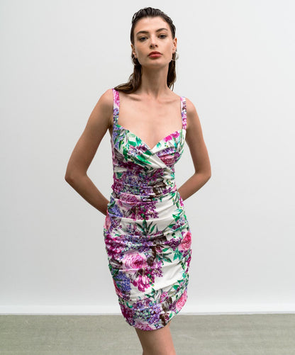 ACCESS FASHION 3027 Floral pencil dress