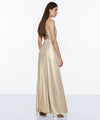 ACCESS 3306 long gold dress