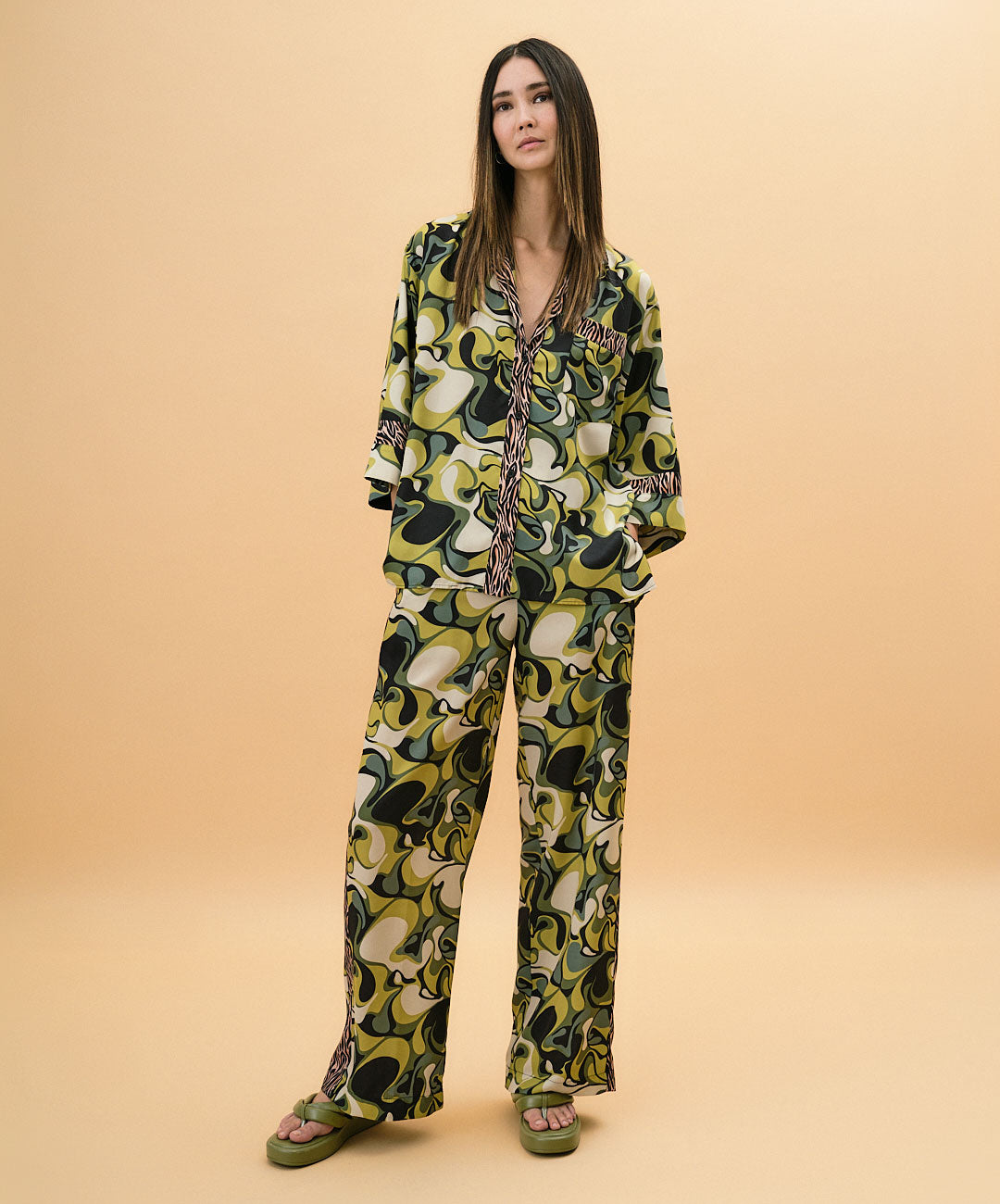 Access 5035 printed trousers