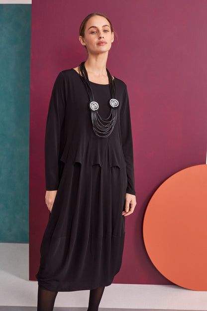 NAYA-22116-LONG SLEEVE DRESS