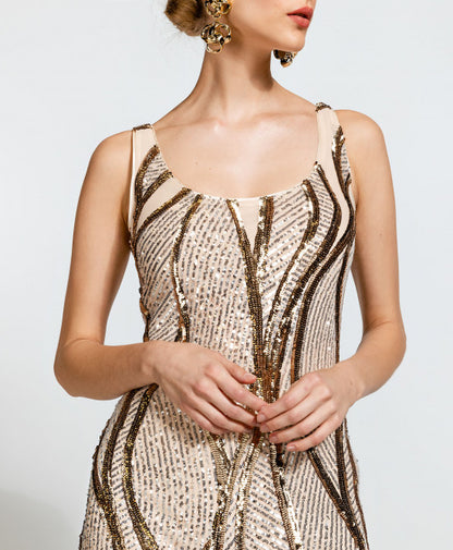 ACCESS FASHION 3568 Sequin dress