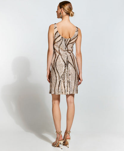 ACCESS FASHION 3568 Sequin dress