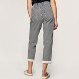 Access fashion 5021-273 stripped trousers